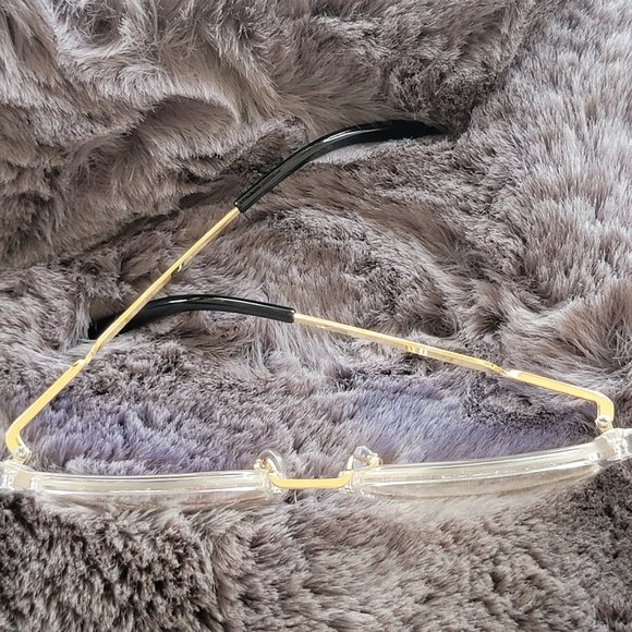 Horn Frame * UV & Blue Light Blocking * Rimmed * Glasses - Picture 5 of 6